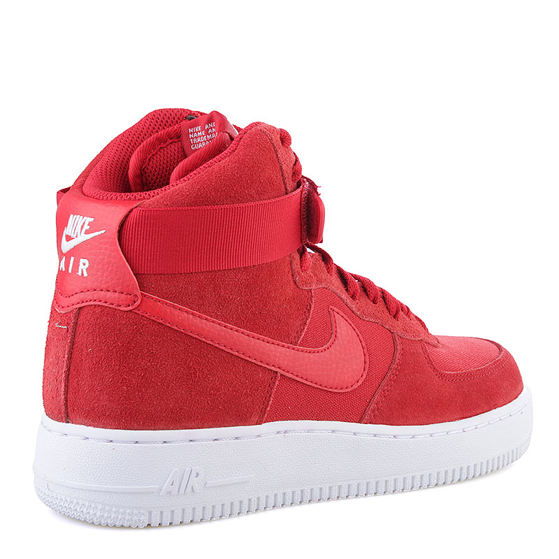 мужские красные кроссовки  Nike Air Force 1 High '07 315121-604 - цена, описание, фото 2